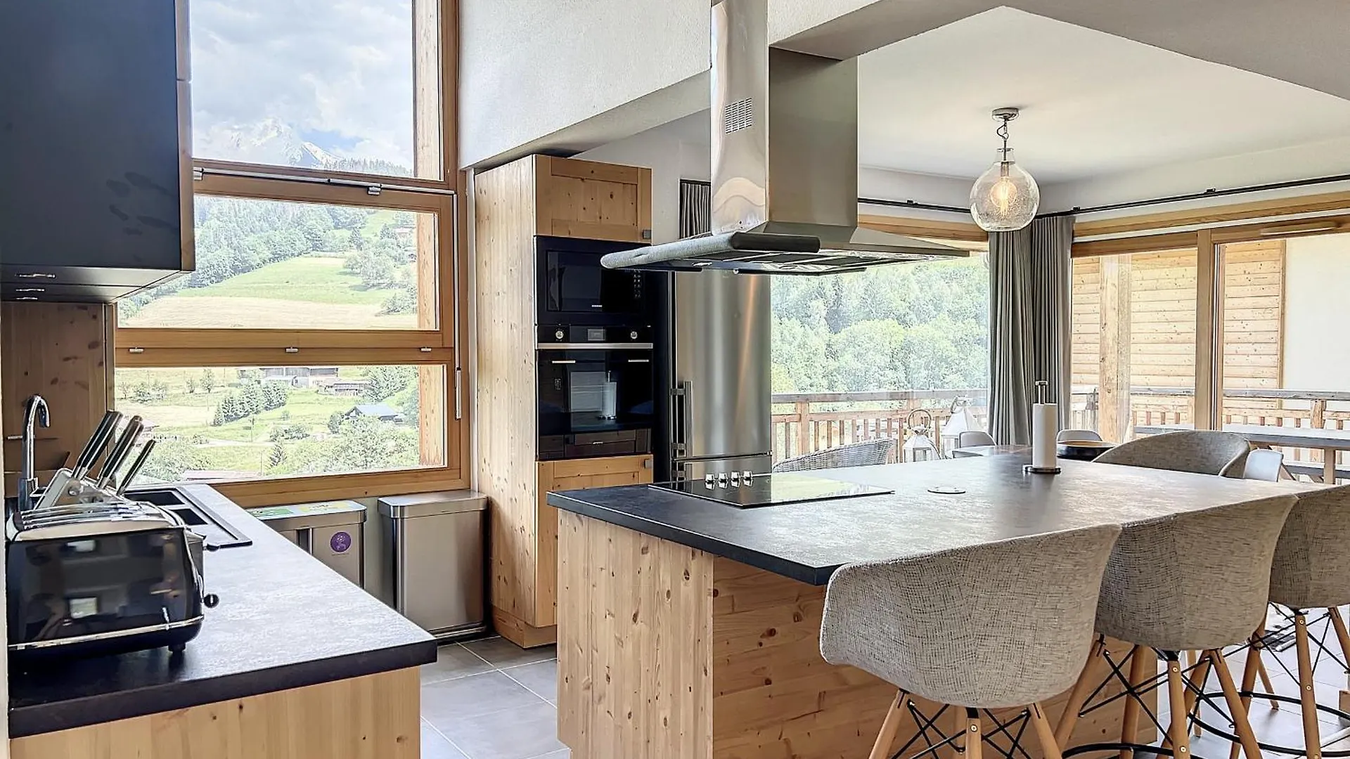 Chalet De Luxe 6 Chambres Avec Piscine Et Bien-Etre A Combloux - Fr-1-560-107