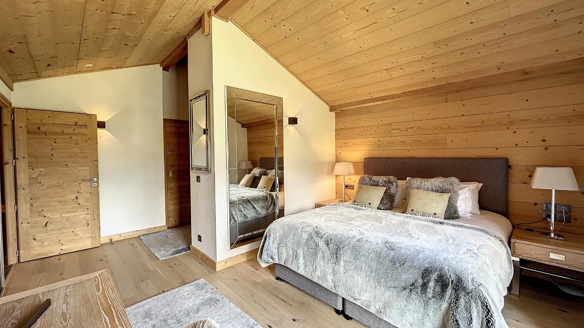Chalet De Luxe 6 Chambres Avec Piscine Et Bien-Etre A Combloux - Fr-1-560-107