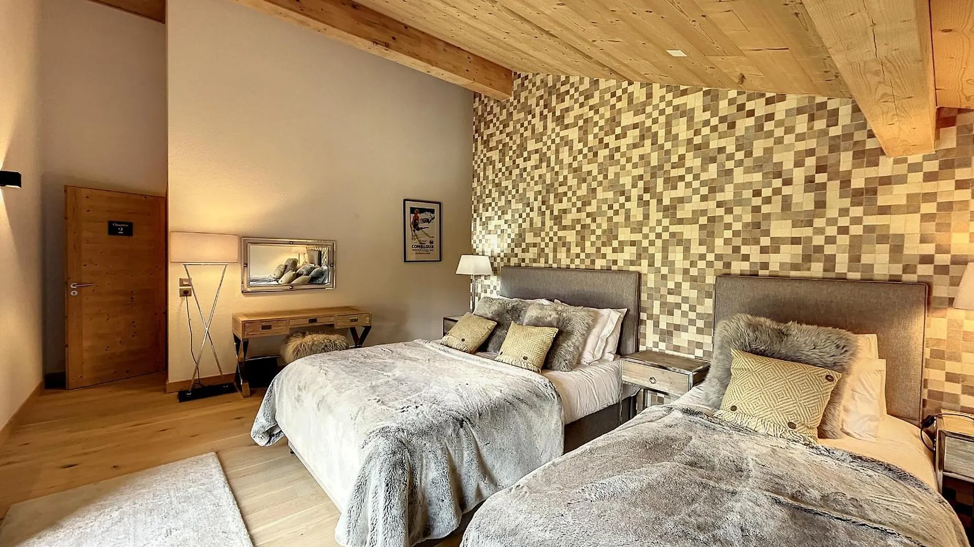 Chalet De Luxe 6 Chambres Avec Piscine Et Bien-Etre A Combloux - Fr-1-560-107 location